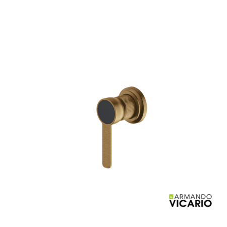 Μίκτης Εντοιχισμού 1 Εξόδου LUMIERE VICARIO Antique Brass