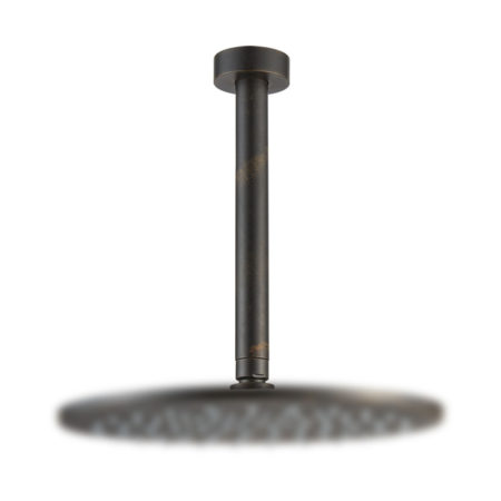 Βραχίονας Οροφής Στρογγυλό Σ 20cm VICARIO RUSTY Μαύρο