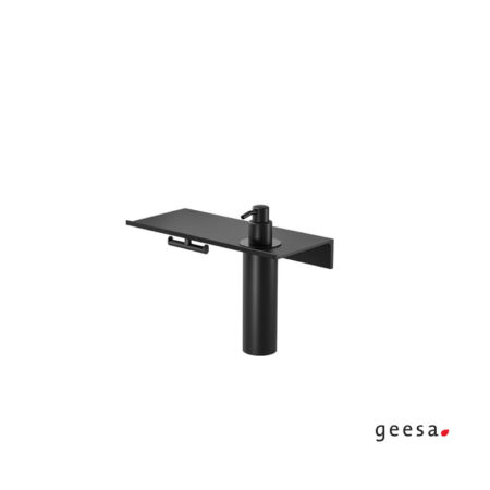 Εταζέρα 28cm με Διανομέα LEEV GEESA Μαύρο Ματ