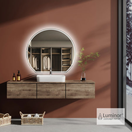 Καθρέφτης MOON Φ110 LUMINOR