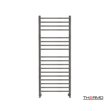 Θερμαινόμενη Πετσετοκρεμάστρα Inox BELLAVIA 120x50 Μαύρο Brushed PVD