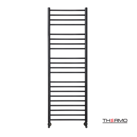 Θερμαινόμενη Πετσετοκρεμάστρα Inox BELLAVIA 150x50 SILK Μαύρο