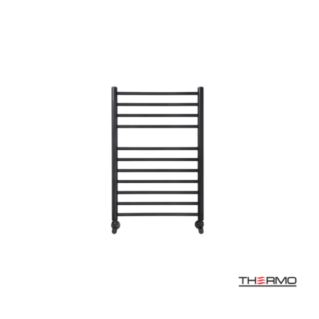 Θερμαινόμενη Πετσετοκρεμάστρα Inox BELLAVIA 75x50 SILK Μαύρο