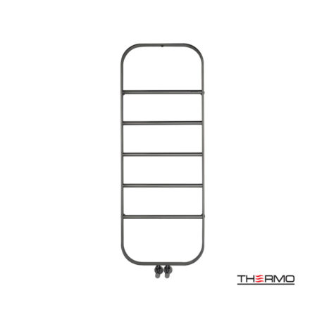 Θερμαινόμενη Πετσετοκρεμάστρα Inox SPARK 120x45 Μαύρο Brushed PVD