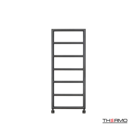 Θερμαινόμενη Πετσετοκρεμάστρα Inox TEMPO 120x50 Μαύρο Brushed PVD