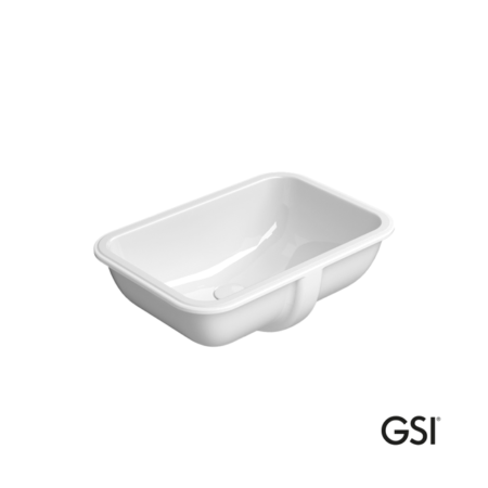 Νιπτήρας PURA Υποένθετος 50x35 GSI Λευκό