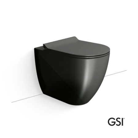 Κομπλέ Λεκάνη ΥΠ PURA/55 SWIRLFLUSH+Καλυμμα MS86SC SUPER-SLIM S/C GSI ARDESIA