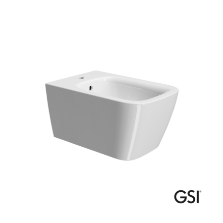 Κρεμαστό Μπιντέ NUBES/55 GSI Λευκό