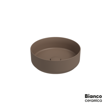 Νιπτήρας Φ36 BIANCO CERAMICA TAUPE Ματ