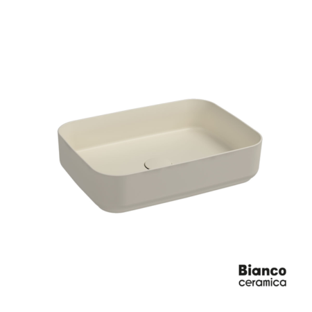 Νιπτήρας 50x36 BIANCO CERAMICA IVORY Ματ