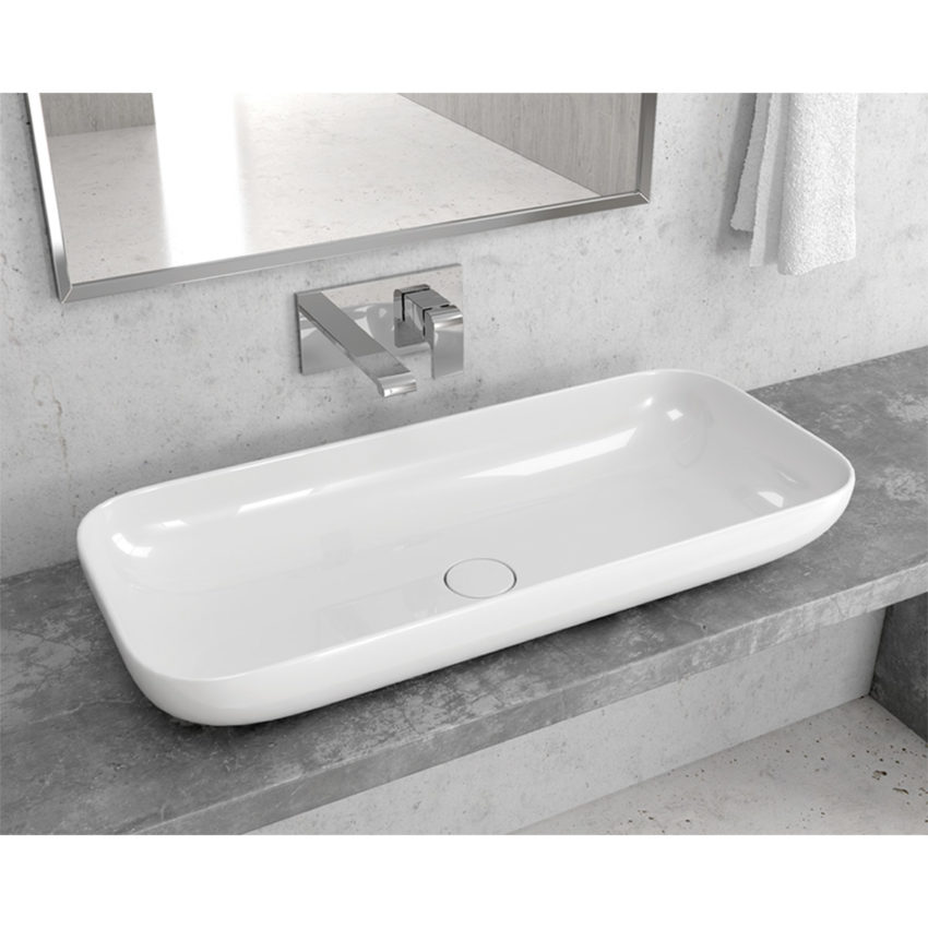 6290 Νιπτήρας επικαθήμενος PREMIUM 6290 KARAG 90x40x13cm - Image 1