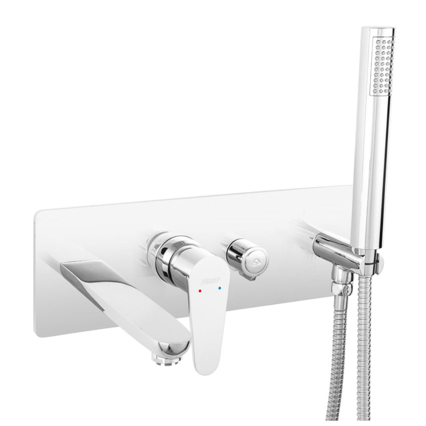 Μπαταρία λουτρού εντοιχισμού ALGEO BAG11P FERRO - Image 1