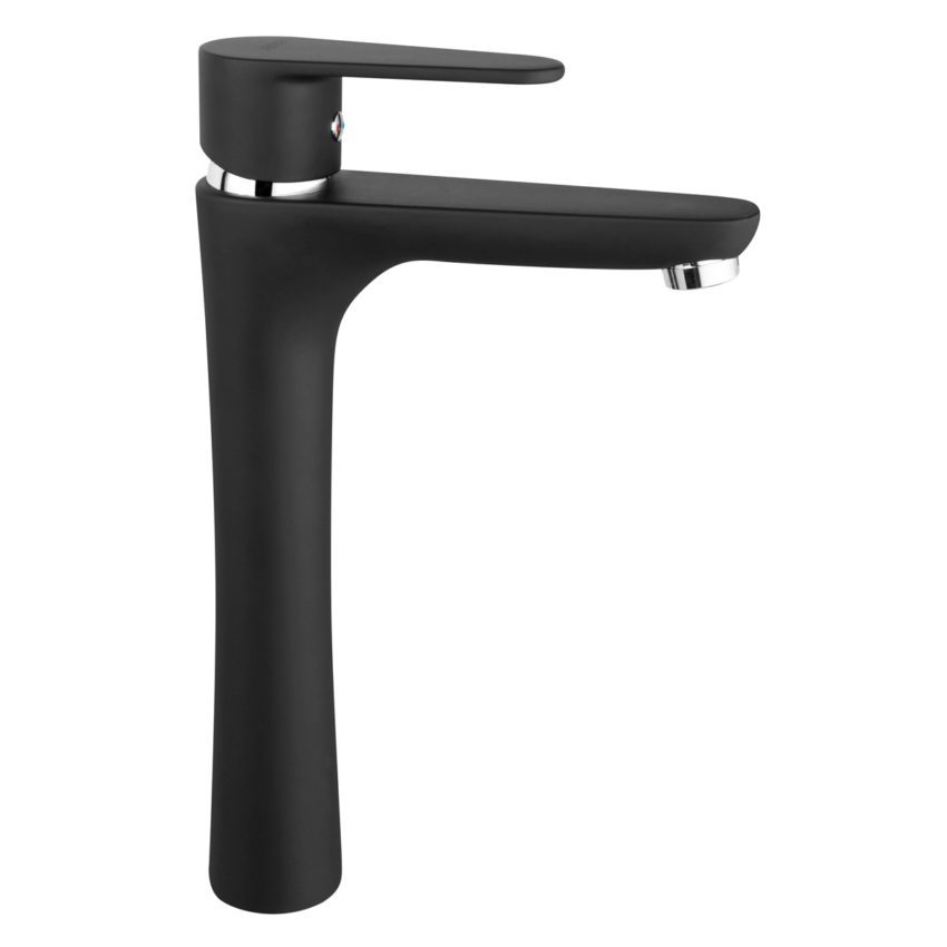 BAG2LBL_1 Μπαταρία νιπτήρος υψηλή ALGEO Black BAG2LBL FERRO - Image 1