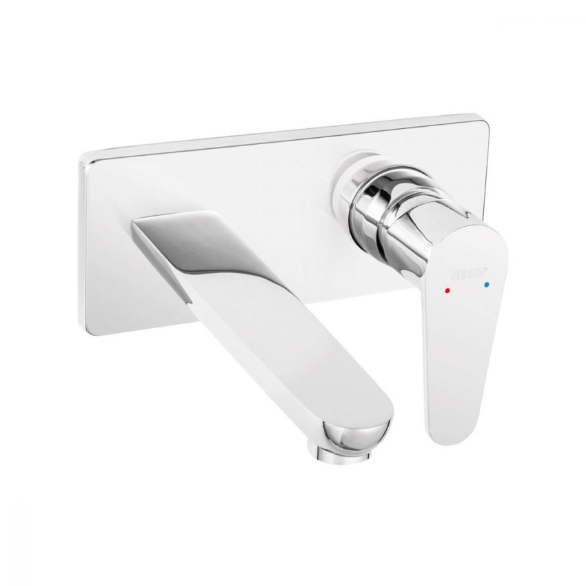 BAG3PA18_3 Μπαταρία νιπτήρος εντοιχισμού ALGEO BAG3PA18 FERRO - Image 1