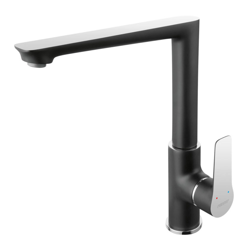 BDR4BLC_3 Μπαταρία κουζίνας Black/Chrome ADORE BDR4BLC FERRO - Image 1