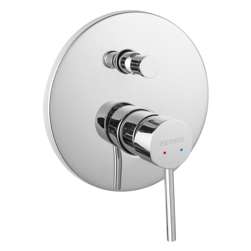 BFI7P Μίκτης ντους 2 εξόδων FIESTA BFI7P FERRO - Image 1