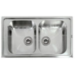 Νεροχύτης κουζίνας BL 887 KARAG 86x50x20cm