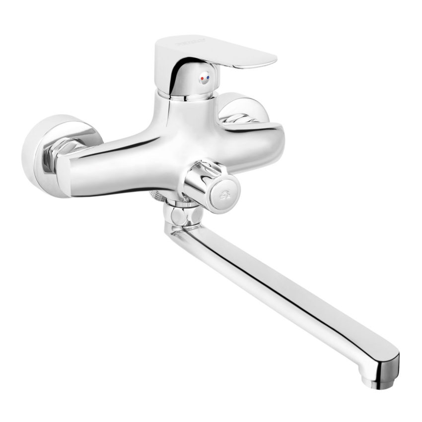 BTG3A_1 Μπαταρία νιπτήρος με ντους TIGA BTG3A FERRO - Image 1