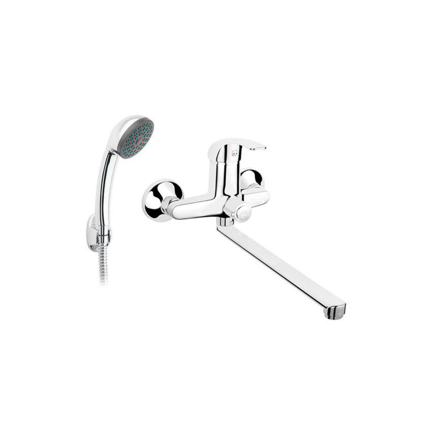 BVA55A_1 Μπαταρία λουτρού επικαθήμενη VASTO BVA55A FERRO - Image 1