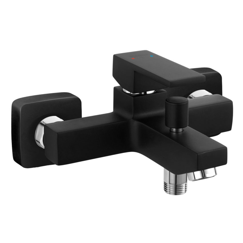 Μπαταρία λουτρού ZICCO Black BZI1BL FERRO - Image 1