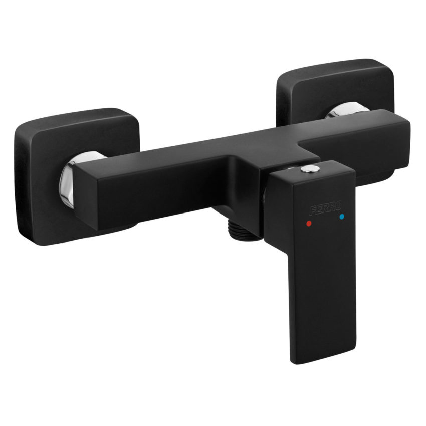 BZI7BL Μπαταρία ντους ZICCO Black BZI7BL FERRO - Image 1