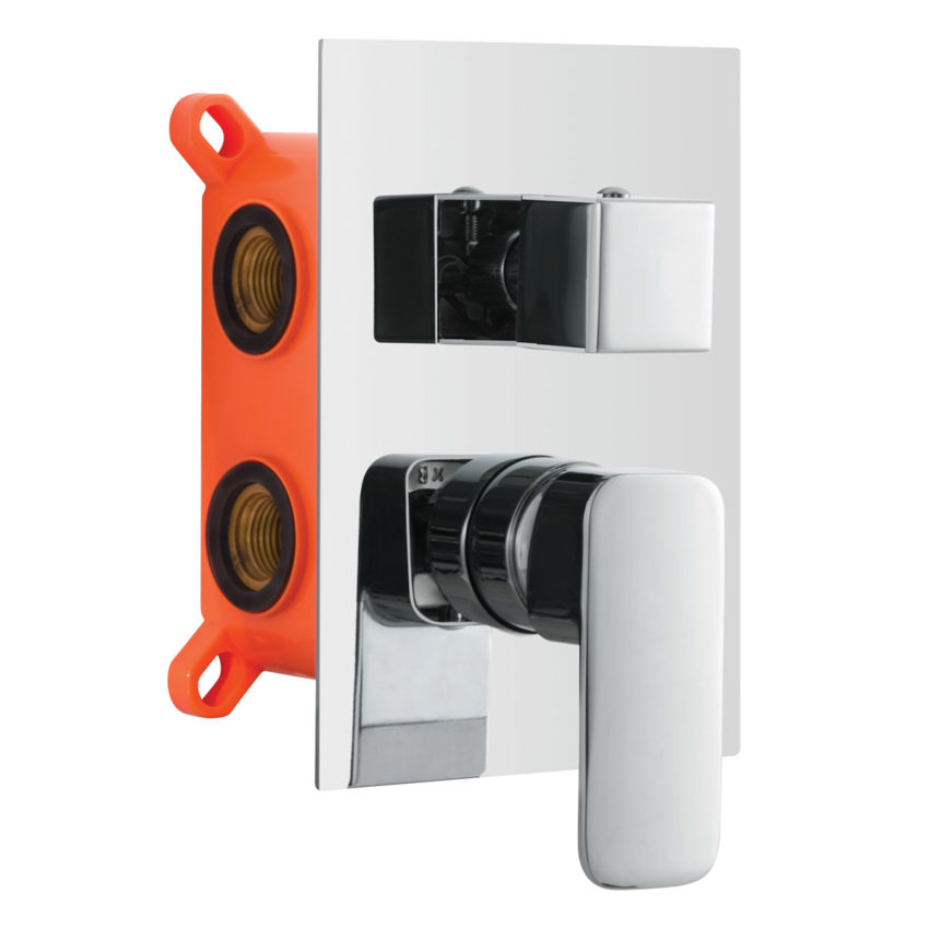 CFL04A_1 Μίκτης ντους 3 εξόδων DELOS Chrome CFL04A KARAG - Image 1