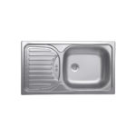 Νεροχύτης κουζίνας σαγρέ DR43/76TS.H FERRO 76x43,5cm