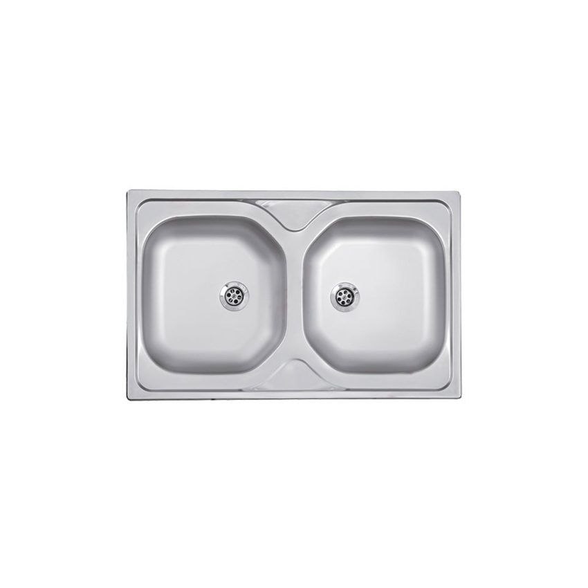 DR5080.H Νεροχύτης κουζίνας λείος DR50/80.H FERRO 80x50cm - Image 1