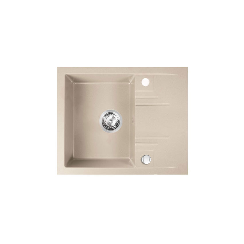 Νεροχύτης κουζίνας άμμου DRGM48/58SA FERRO 58x48cm - Image 1