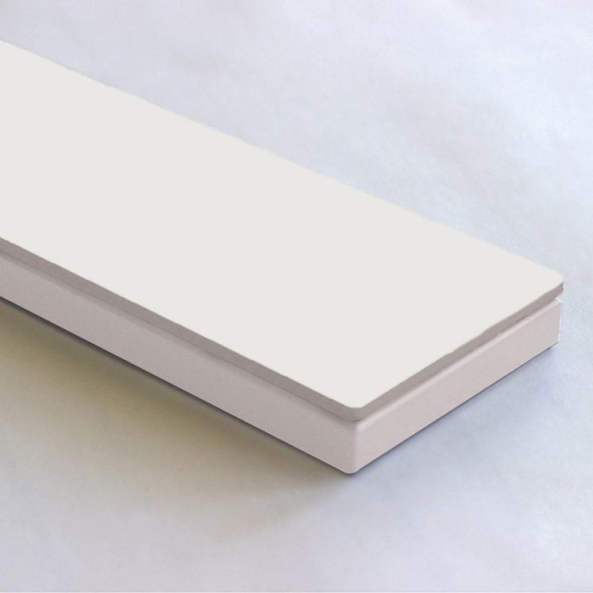 GRID850VB Σχάρα για Confluo BOARD από λευκό γυαλί FRAMELESS Grid KARAG 85cm - Image 1