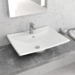 Νιπτήρας επικαθήμενος LT 1015 KARAG 59,5x44x16cm