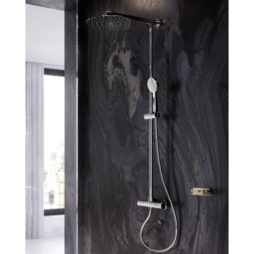 NP75TRV7U_5 Θερμοστατική μπαταρία σταθερού ντους TREVI NP75-TRV7U FERRO - Image 1