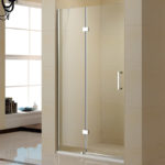 Καμπίνα από τοίχο σε τοίχο με διάφανο nano κρύσταλλο ON 400 KARAG Υ.195cm