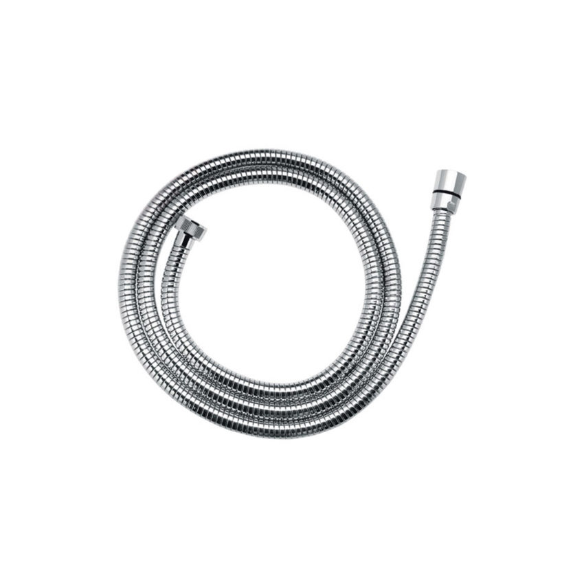 W05 Επεκτάσιμο σπιράλ τηλεφώνου ντους χρωμέ W05 FERRO 150-200cm - Image 1