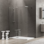 Σταθερό πάνελ καμπίνας με διάφανο κρύσταλλο WALKIN 1 Cromo KARAG