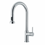 Fiore Torino Μπαταρία Νεροχύτου Με Ντους Χρωμέ 306CR9202