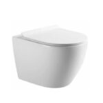 Λεκάνη κρεμαστή Rimless white Capri Round S  Design Ceramica 50cm