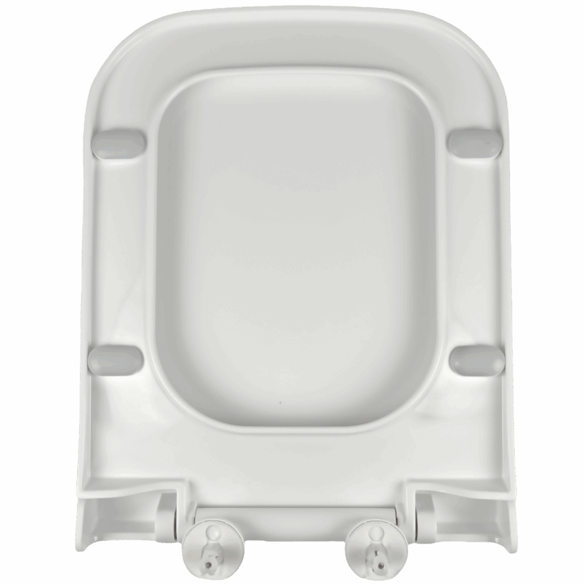 0344_slow_close_slim_down Κάλυμμα Λεκάνης Thermoplast ELVIT 0344 Soft Close Vakut Τετράγωνο - Image 4