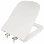 Κάλυμμα λεκάνης Duroplast ELVIT 0405 Soft Close SLIM ΤΕΤΡΑΓΩΝΟ