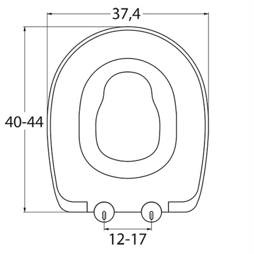 sx-elvit-0340 Κάλυμμα λεκάνης Thermoplast ELVIT 0340 Soft Close FAMILY ΔΙΠΛΟ - Image 3