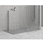 Ντουζιέρα τετράγωνη υψηλής αντοχής PIETRA Cemento KARAG 90x90x2,5cm