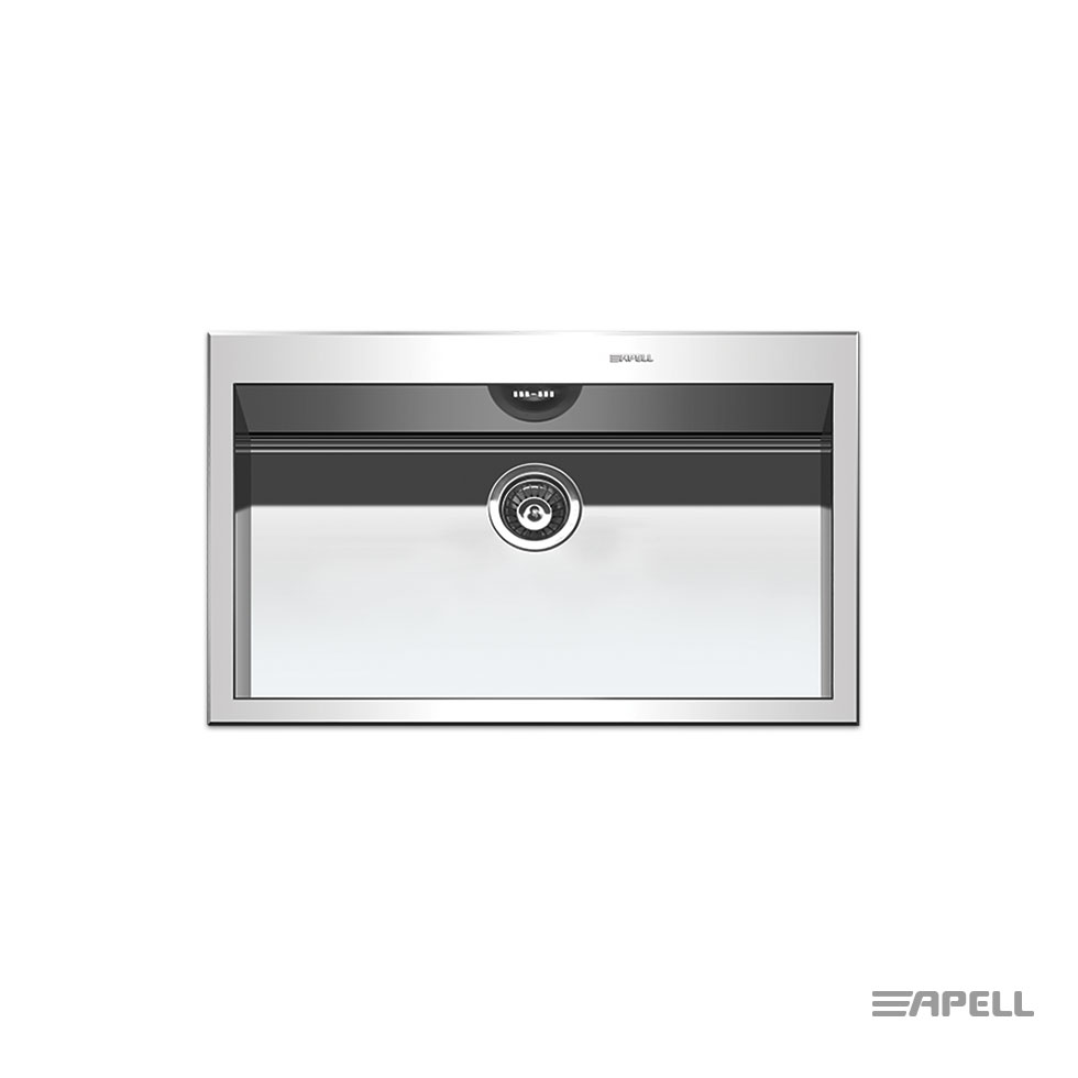 Νεροχύτης Κουζίνας Ανοξείδωτος Amalthea 79x50 Αpell Inox Λείο Νεροχύτης Κουζίνας Ανοξείδωτος Amalthea 79x50 Αpell Inox Λείο - Image 1