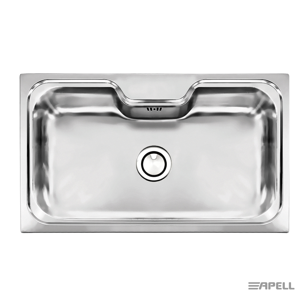 Νεροχύτης Κουζίνας Ανοξείδωτος Criteria 86x51 Αpell Inox Νεροχύτης Κουζίνας Ανοξείδωτος Criteria 86x51 Αpell Inox - Image 1