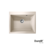 Νεροχύτης Κουζίνας Συνθετικός 60x50 Duralit Beige