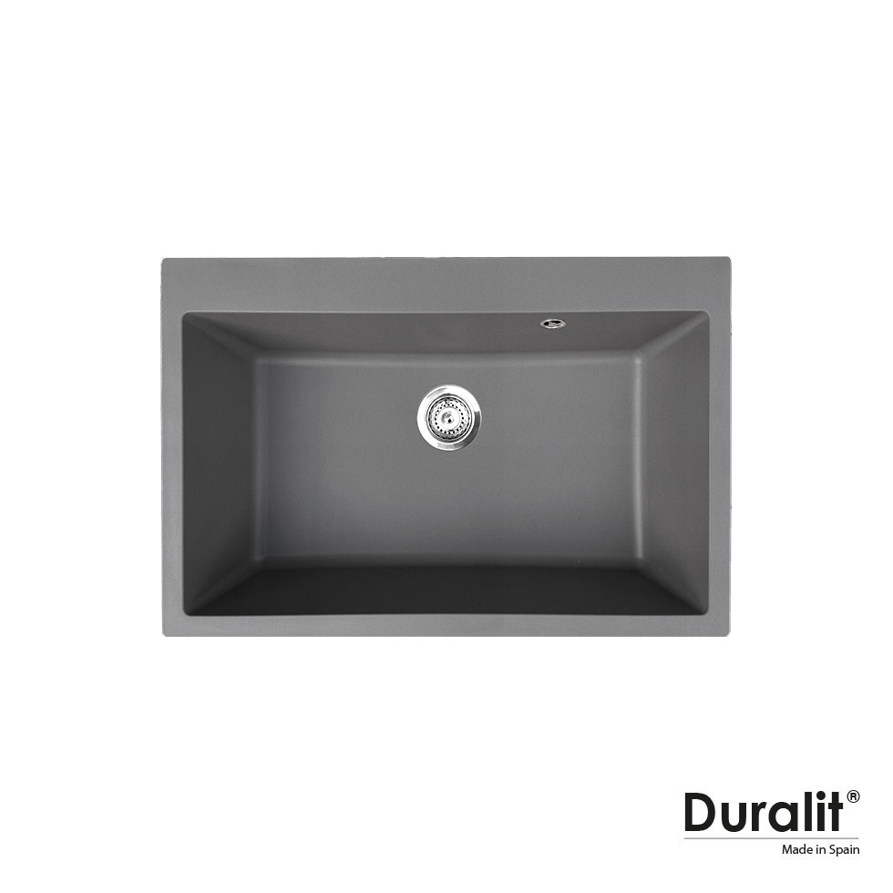 Νεροχύτης Κουζίνας Συνθετικός 76x50 Duralit Concrete Νεροχύτης Κουζίνας Συνθετικός 76x50 Duralit Concrete - Image 1