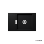 Νεροχύτης Κουζίνας Γρανίτη Mono 78x51 Schock Cristadur Puro Granite