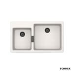 Νεροχύτης Κουζίνας Γρανίτη Mono 86x50 Schock Cristadur Polaris Granite - Image 3