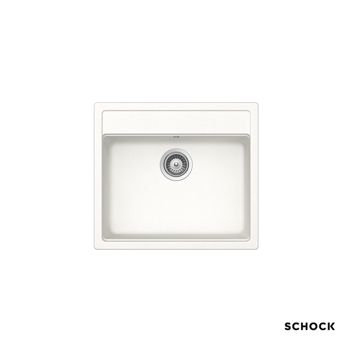 Νεροχύτης Κουζίνας Γρανίτη Manhattan 57x51 Schock Cristalite SuperWhite Granite Νεροχύτης Κουζίνας Γρανίτη Manhattan 57x51 Schock Cristalite SuperWhite Granite - Image 1