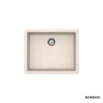 Νεροχύτης Κουζίνας Γρανίτη Manhattan Υποκαθήμενος 55,6x45,6 Schock Cristalite Everest Granite - Image 2