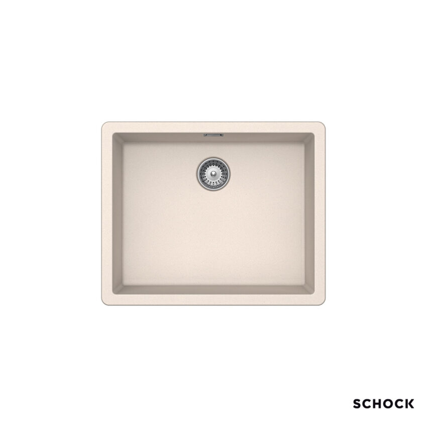 Νεροχύτης Κουζίνας Γρανίτη Manhattan Υποκαθήμενος 55,6x45,6 Schock Cristalite Everest Granite - Image 2